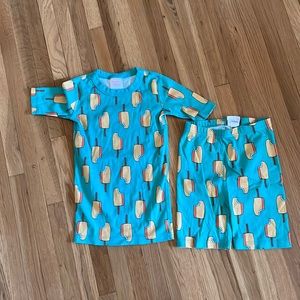 Hanna Andersson Ice Cream Pajamas - Kids size 12